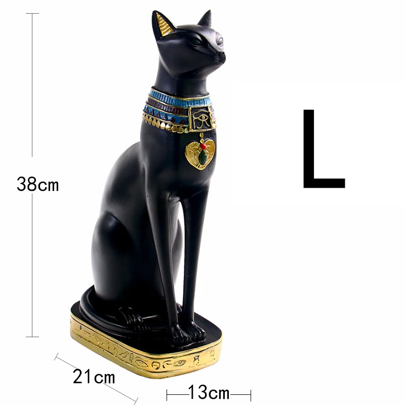 Egyptian Cat Resin Crafts Exotic Customs Egyptian Cat Vintage Goddess God Ornaments Home Decoration Home Table Crafts Gifts
Egyptian Cat Resin Crafts Exotic Customs Egyptian Cat Vintage Goddess God Ornaments Home Decoration Home Table Crafts Gifts