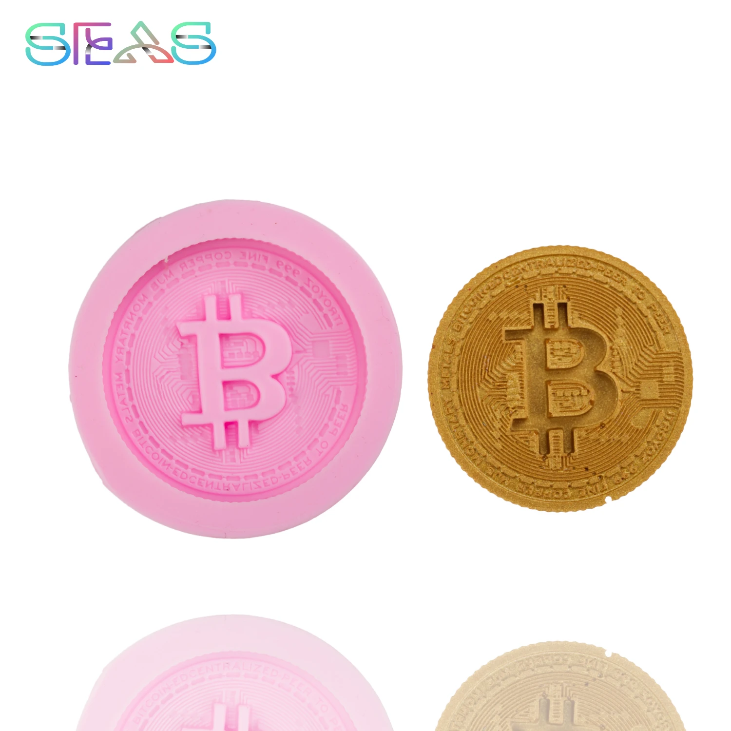 Bitcoin Silicone Mold Controller 3D Mould Sugar Craft Fondant Cake Decorating Plant Mould Baking Tool
Bitcoin Silicone Mold Controller 3D Mould Sugar Craft Fondant Cake Decorating Plant Mould Baking Tool