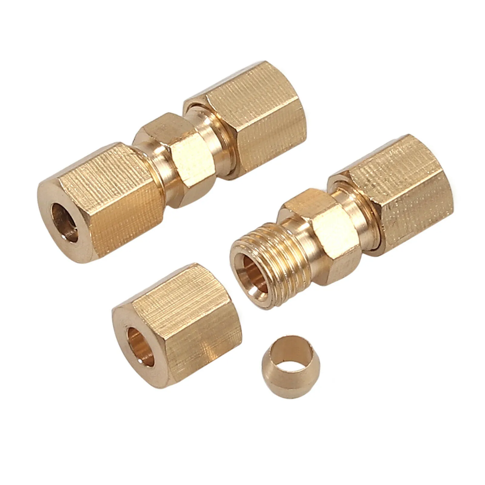 Universal Brake Line Connector Double Cutting Ring For Brake Line Without Flaring 4.75mm 3/16 \\\"
Universal Brake Line Connector Double Cutting Ring For Brake Line Without Flaring 4.75mm 3/16 \\\"