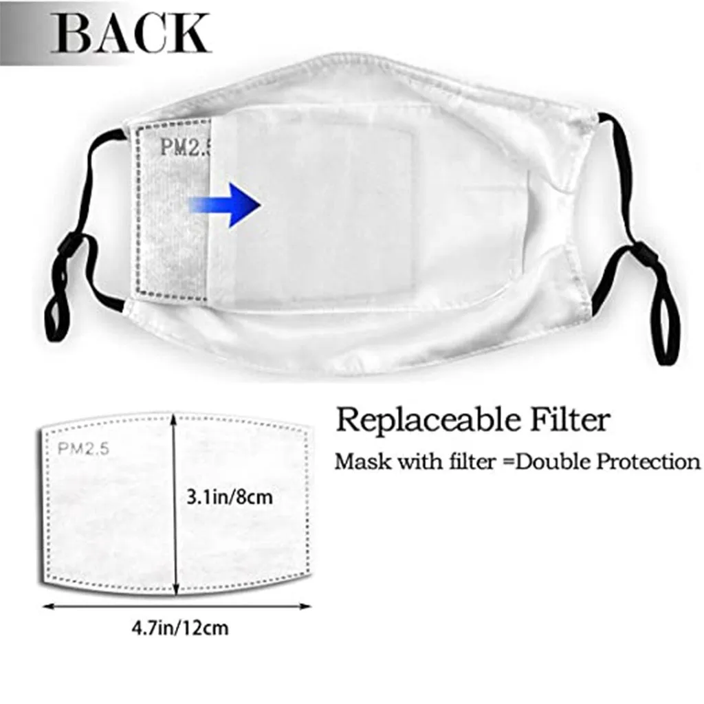 Unisex Reusable Mask Protective Adjustable Windproof Washable Printed Face Mask masque
Unisex Reusable Mask Protective Adjustable Windproof Washable Printed Face Mask masque