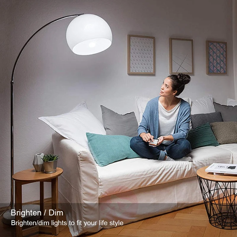 

GTBL Tuya Smart Life Wifi LED Smart Light Bulb Lamp E27 10W 900Lm 6500K Cold White Light Works with Alexa Google Home IFTTT