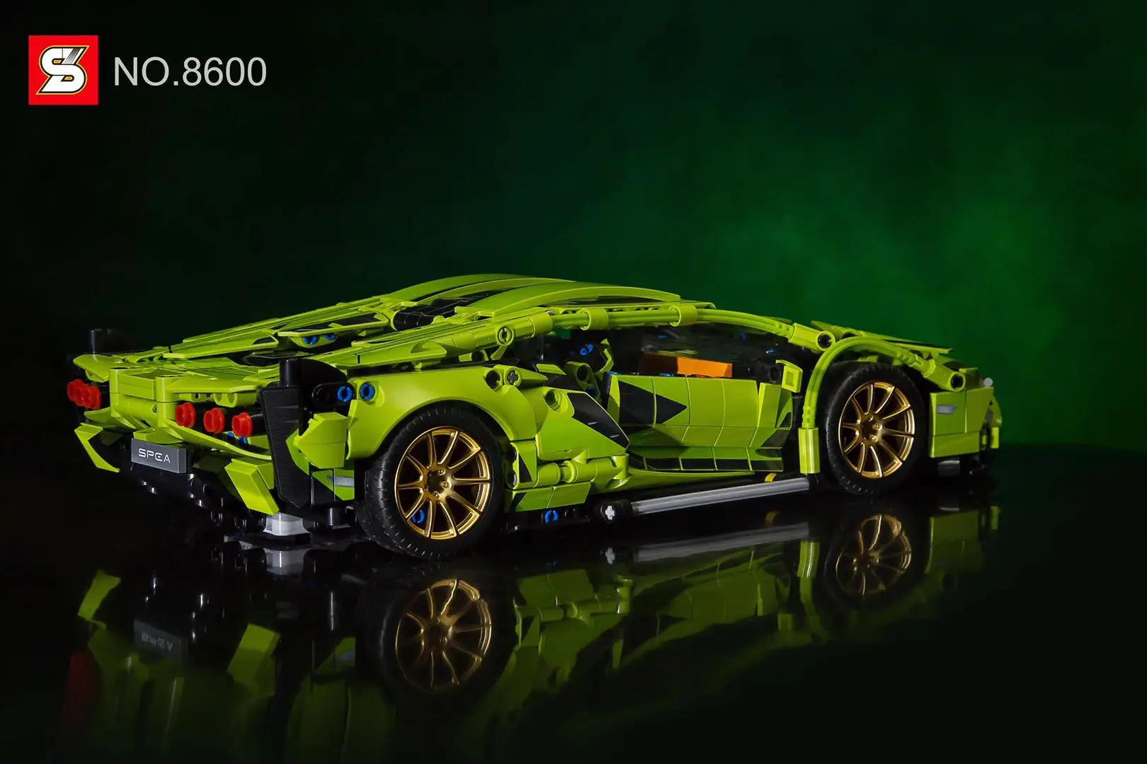 8600 Famous Car Remote Control Technical Model Brick MOC Racing Vehicle Building Blocks Assembly Toys Birthday Gift For Boys
8600 Famous Car Remote Control Technical Model Brick MOC Racing Vehicle Building Blocks Assembly Toys Birthday Gift For Boys