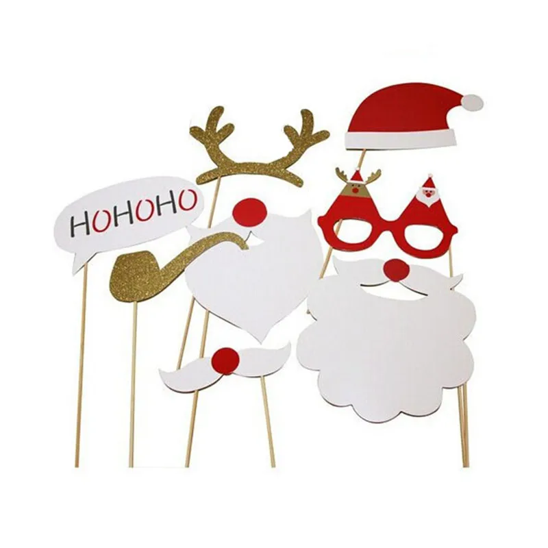 Photo Props Christmas Party Decorations Funny Photobooth Props 2020 New Year Mask Glasses Mustache Christmas Party Supplies
Photo Props Christmas Party Decorations Funny Photobooth Props 2020 New Year Mask Glasses Mustache Christmas Party Supplies