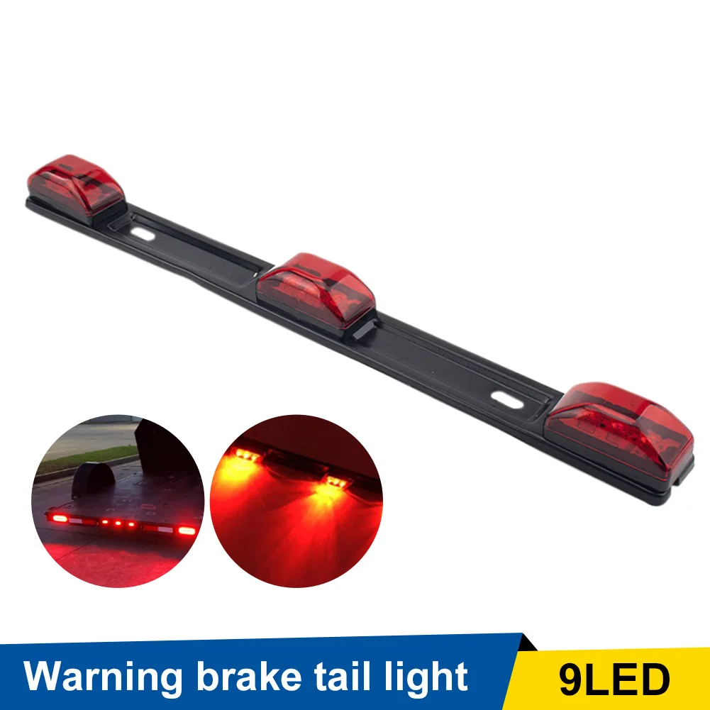 LED Light Bar 12V 9LED Stainless Steel ID Marker Side Lights Red 3-Light LED Identification Lights for Truck Trailer Car lamps
LED Light Bar 12V 9LED Stainless Steel ID Marker Side Lights Red 3-Light LED Identification Lights for Truck Trailer Car lamps