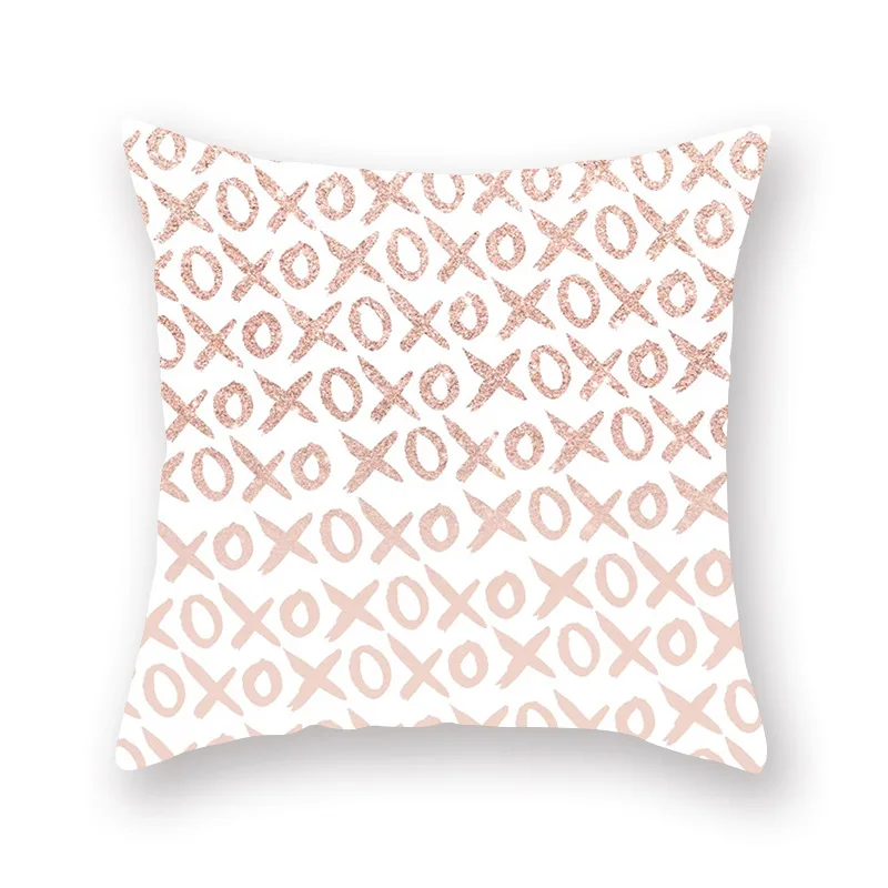 Rose Gold Geometric Polyester Fiber Pillow Cover Sofa Cushion Home Decorative Pillows Cover 27-40
Rose Gold Geometric Polyester Fiber Pillow Cover Sofa Cushion Home Decorative Pillows Cover 27-40