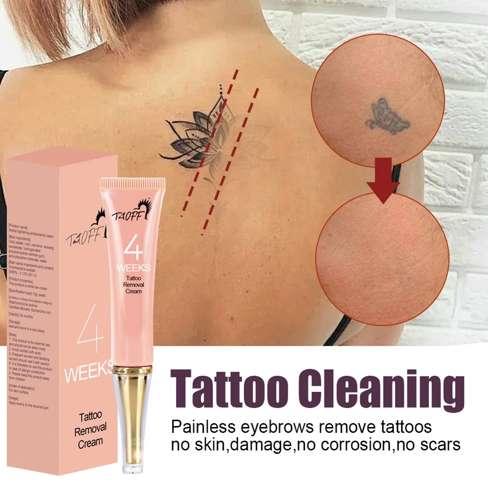 Permanent Tattoo Removal Cream Safe Moisturize Skin Tattoos Remover Gel No Need For Pain Removal Maximum Strength Tattoo Tool
Permanent Tattoo Removal Cream Safe Moisturize Skin Tattoos Remover Gel No Need For Pain Removal Maximum Strength Tattoo Tool