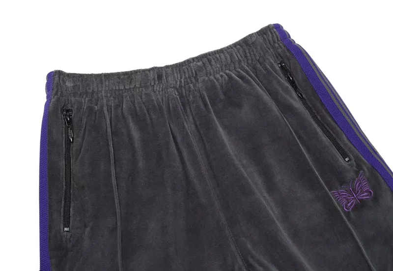 AWGE Needles New Sweatpants Men Women Lovers Casual Butterfly Embroidery AWGE Pants Joggers Striped Velvet Needles Sweatpants
AWGE Needles New Sweatpants Men Women Lovers Casual Butterfly Embroidery AWGE Pants Joggers Striped Velvet Needles Sweatpants