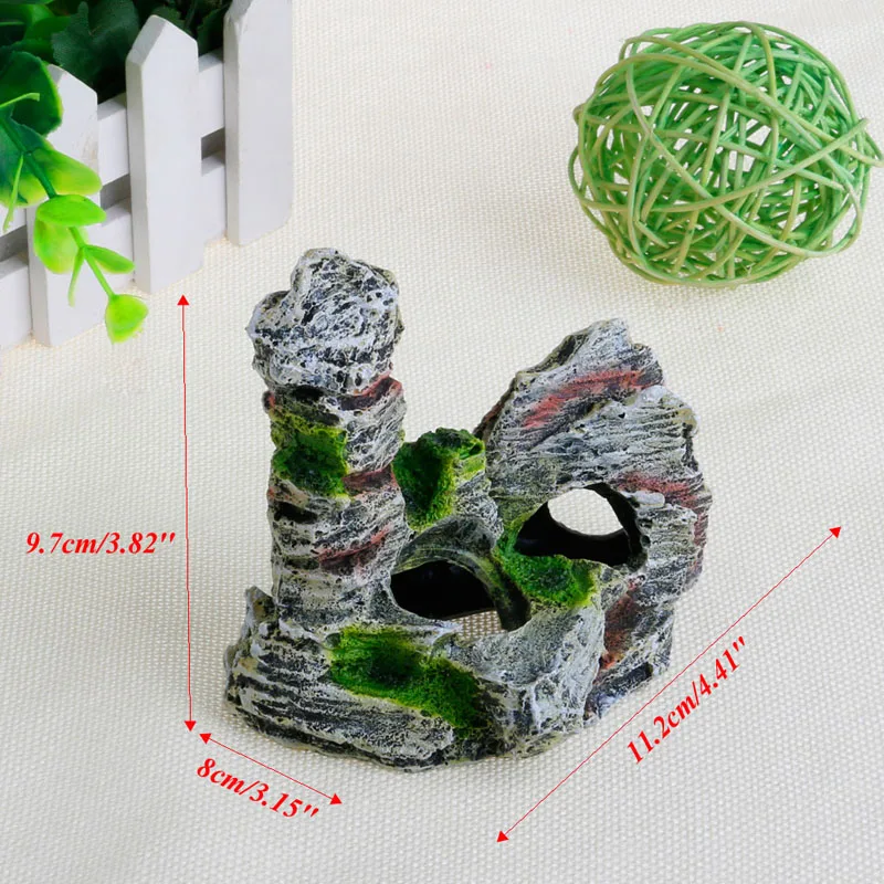 Resin Material Beautiful Mountain View Aquarium Rock Cave Tree Bridge Fish Tank Ornament Decoration Landscap Decorative
Resin Material Beautiful Mountain View Aquarium Rock Cave Tree Bridge Fish Tank Ornament Decoration Landscap Decorative