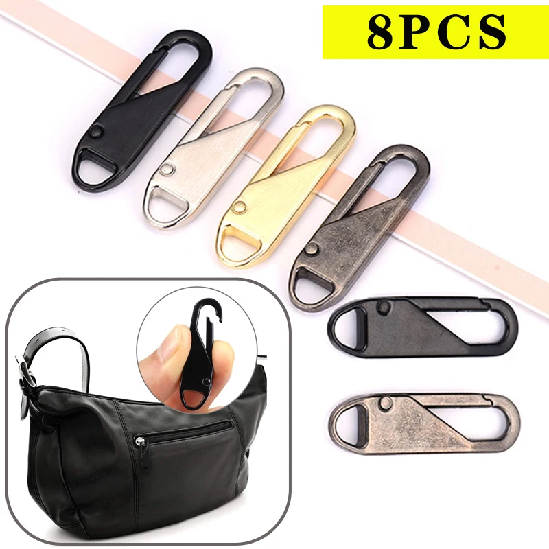 2pcs Fashion Metal zipper repair kits Zippers lightning zippers puller for Zipper Slider DIY Sewing Craft sewing Kits Metal Zip
2pcs Fashion Metal zipper repair kits Zippers lightning zippers puller for Zipper Slider DIY Sewing Craft sewing Kits Metal Zip