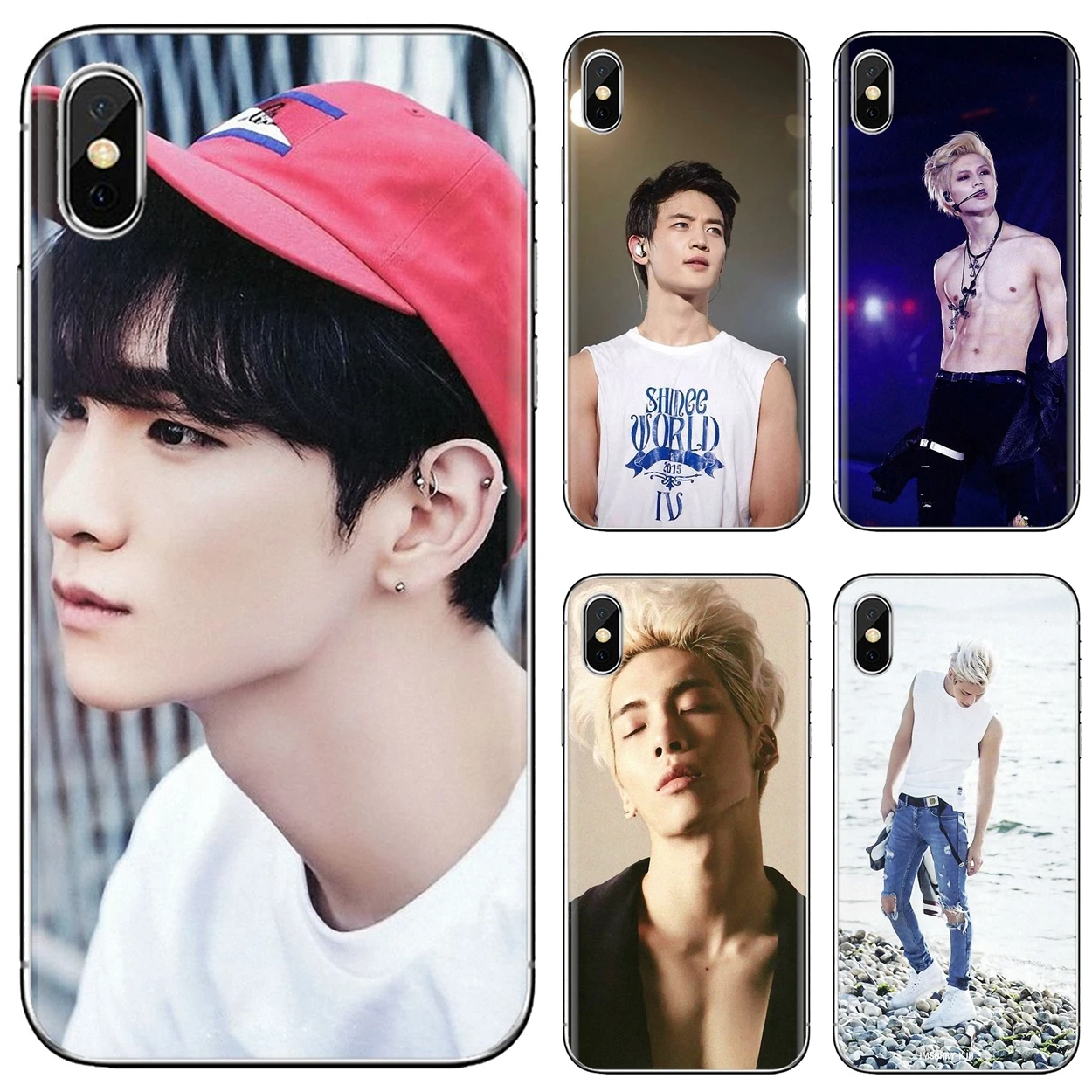 Soft Cover For iPhone iPod Touch 11 12 Pro 4 4S 5 5S SE 5C 6 6S 7 8 X XR XS Plus Max 2020 Jonghyun Key shinee kpop minho Print
Soft Cover For iPhone iPod Touch 11 12 Pro 4 4S 5 5S SE 5C 6 6S 7 8 X XR XS Plus Max 2020 Jonghyun Key shinee kpop minho Print