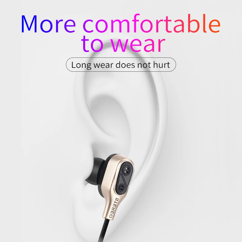 A71 Earphones bass Hi-Fi stereo with in-ear microphone wired headset for Xiaomi Android IOS mobile phones | Электроника