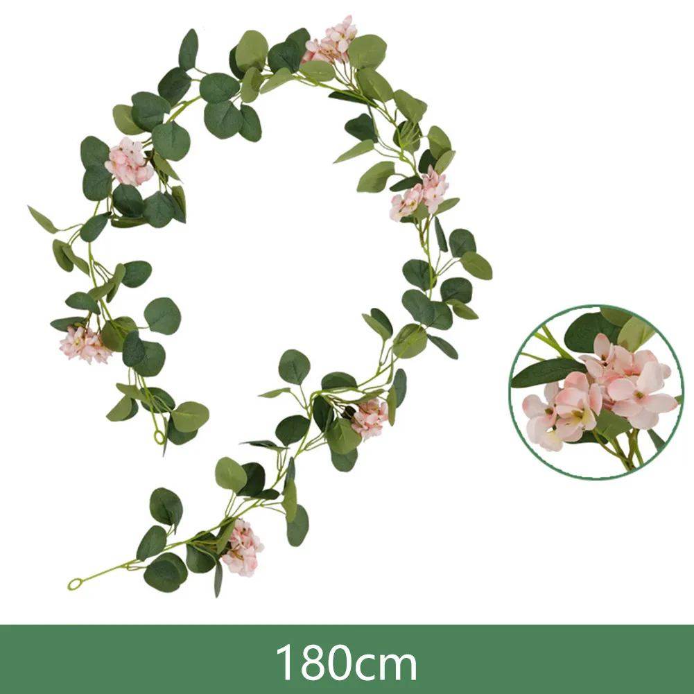 180CM Artificial Eucalyptus Garland Hanging Rattan Wedding Greenery Table Party Wedding Backdrop Wall Decor Vine
180CM Artificial Eucalyptus Garland Hanging Rattan Wedding Greenery Table Party Wedding Backdrop Wall Decor Vine