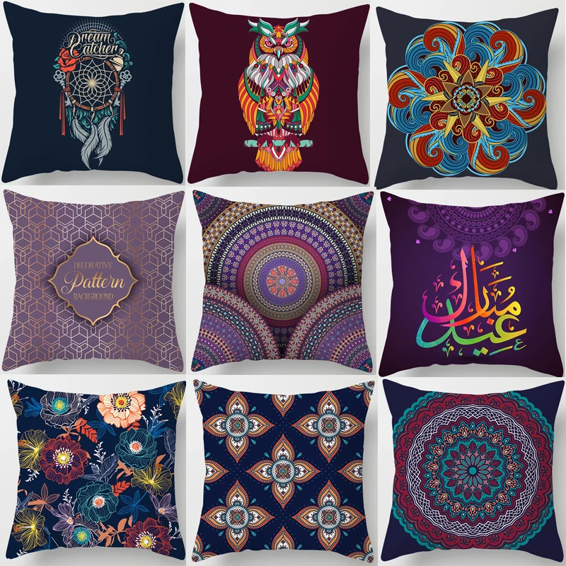Mandala Pattern Blue Polyester Throw Pillow Cushion Cover Car Decor Home Decoration Sofa Decorative Pillowcase
Mandala Pattern Blue Polyester Throw Pillow Cushion Cover Car Decor Home Decoration Sofa Decorative Pillowcase