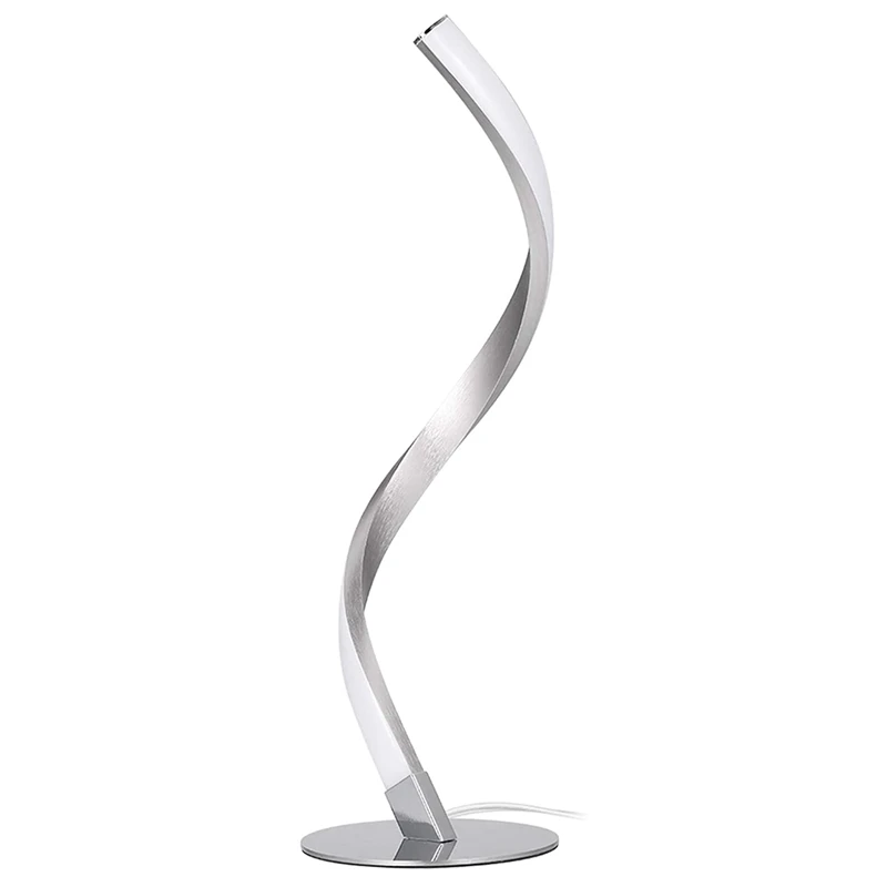 Spiral Bedside Table Lamp for Bedroom Nightstand Modern Lamp for Lounge Room Guest Room Decoration Lighting Eu Plug
Spiral Bedside Table Lamp for Bedroom Nightstand Modern Lamp for Lounge Room Guest Room Decoration Lighting Eu Plug
