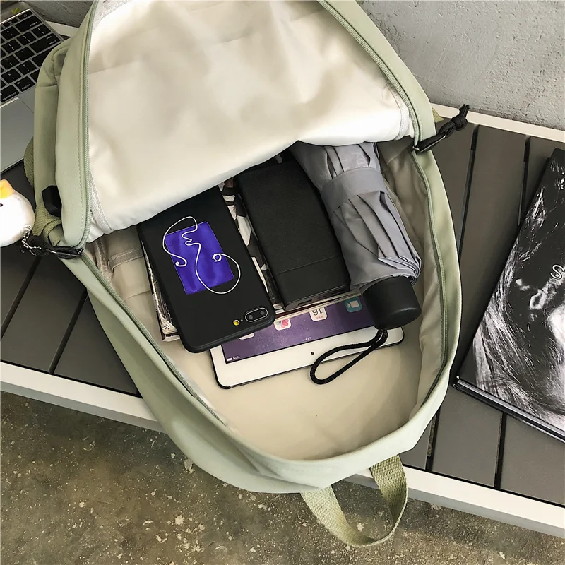 DCIMOR New Large Capacity Insert Buckle Couples Backpack High Quality Tuck Net Waterproof Nylon Schoolbag Women Laptop Backpack
DCIMOR New Large Capacity Insert Buckle Couples Backpack High Quality Tuck Net Waterproof Nylon Schoolbag Women Laptop Backpack