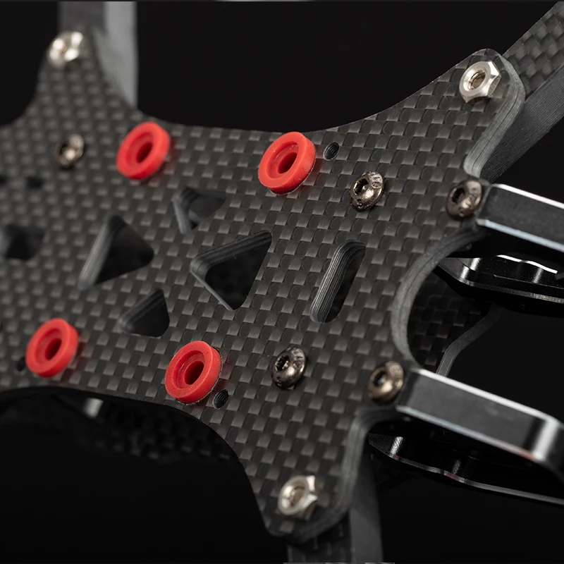HOMFPV Freedom V2 FPV рама 5 дюймов Квадрокоптер свободный стиль колесная база 235 мм