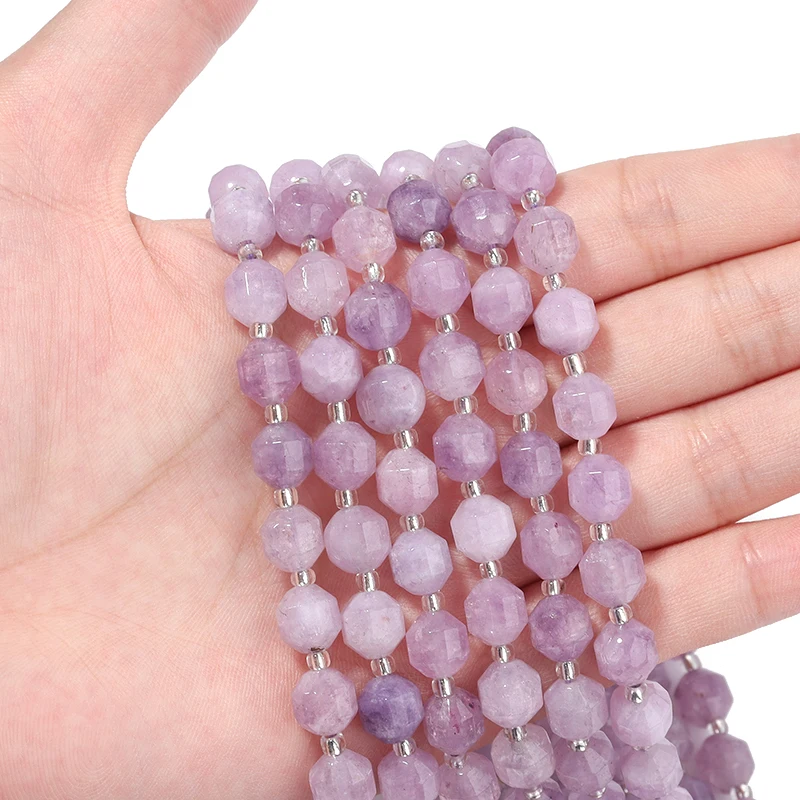 Natural Stone Beads 6/8/10mm Faceted Imitated Light Amethyst Spacer Beads For Jewelry Making Necklace Bracelet DIY Beadtales
Natural Stone Beads 6/8/10mm Faceted Imitated Light Amethyst Spacer Beads For Jewelry Making Necklace Bracelet DIY Beadtales
