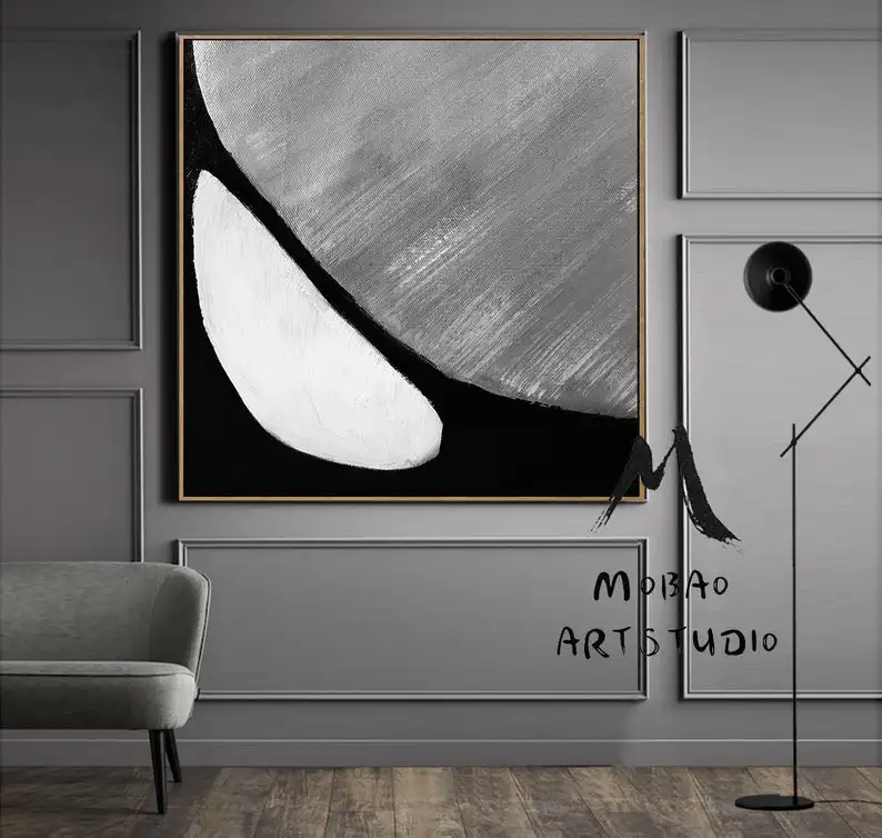 Large Abstract Painting, Original Abstract Painting, Minimalist Abstract Painting, Black Painting Grey Painting, Large Canvas
Large Abstract Painting, Original Abstract Painting, Minimalist Abstract Painting, Black Painting Grey Painting, Large Canvas