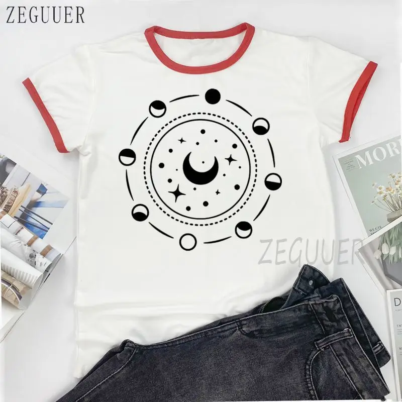 Модная женская футболка Moon and Stars, повседневные топы с коротким рукавом и принтом Love, свободные футболки, новые женские футболки в стиле Хара...
Модная женская футболка Moon and Stars, повседневные топы с коротким рукавом и принтом Love, свободные футболки, новые женские футболки в стиле Хара...