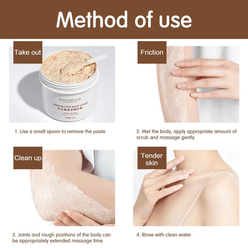 Long-lasting Tender Body Exfoliate Dead Cream Nourishing Whitening Butter Scrub Exfoliate Smooth Skin Chicken Skin
Long-lasting Tender Body Exfoliate Dead Cream Nourishing Whitening Butter Scrub Exfoliate Smooth Skin Chicken Skin