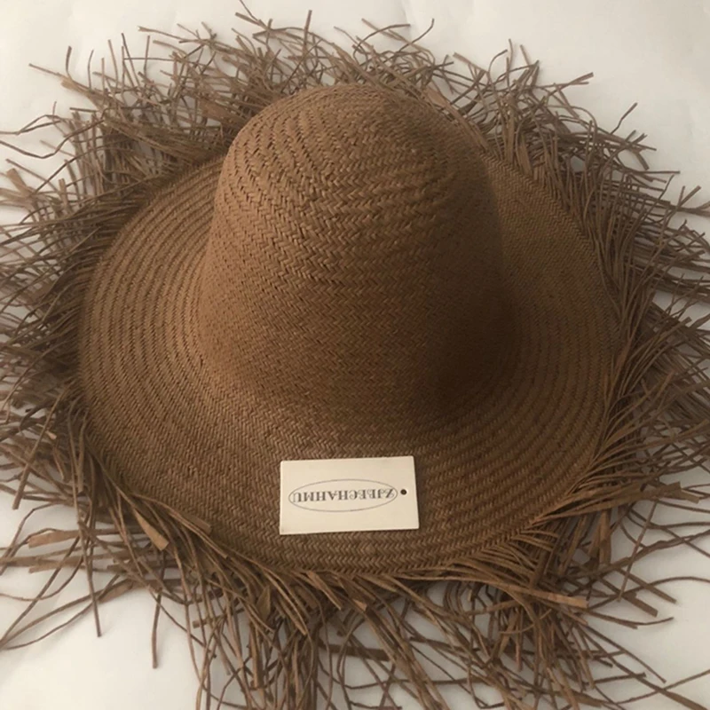 ZJBECHAHMU Casual New Solid Vinatge Elegant Straw Sun Hats For Women Girl Summer Caps Outdoor holiday sunshade folding beach hat
ZJBECHAHMU Casual New Solid Vinatge Elegant Straw Sun Hats For Women Girl Summer Caps Outdoor holiday sunshade folding beach hat