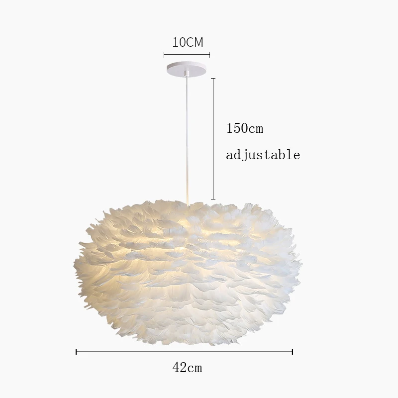 Feather Pendant Lights Modern Pandant Lamp Nordic Design Romantic Kitchen Dining Room HangLamp Feather Hanging Light Fixture
Feather Pendant Lights Modern Pandant Lamp Nordic Design Romantic Kitchen Dining Room HangLamp Feather Hanging Light Fixture