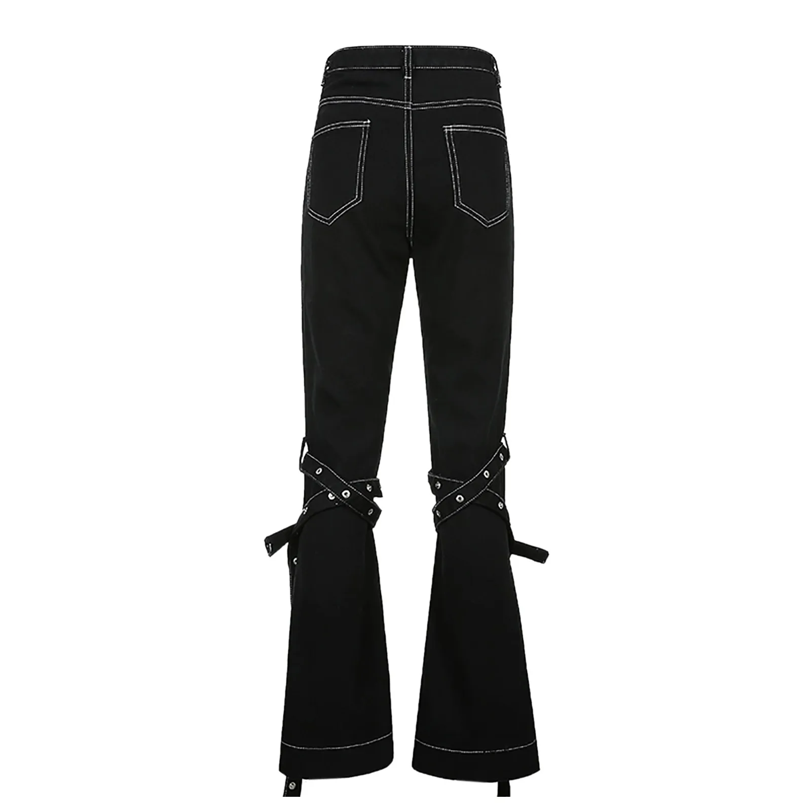 Fashion Pants Jeans Women Black High Waist Young Girls Chic Denim Trousers Woman Cool Boyfriends Lace-Up Decorated Jeans Damskie
Fashion Pants Jeans Women Black High Waist Young Girls Chic Denim Trousers Woman Cool Boyfriends Lace-Up Decorated Jeans Damskie