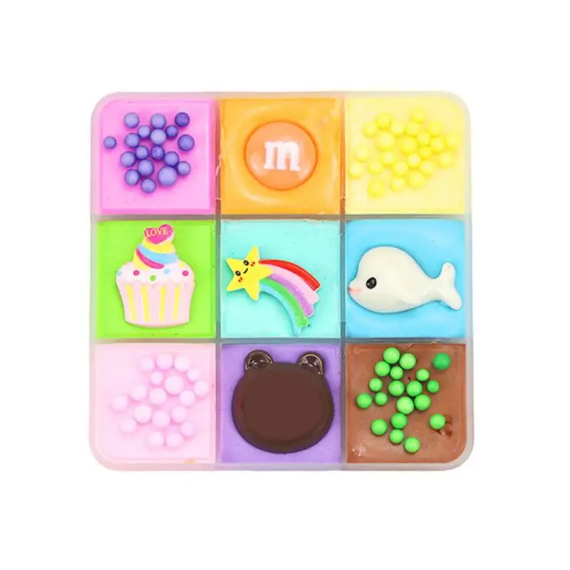 9 Colors Rainbow Butter Mud Ultra Light Clay Cotton Mud Decompression Colored Mud Educational Toys Funny Plasticine Gifts Hot 
9 Colors Rainbow Butter Mud Ultra Light Clay Cotton Mud Decompression Colored Mud Educational Toys Funny Plasticine Gifts Hot