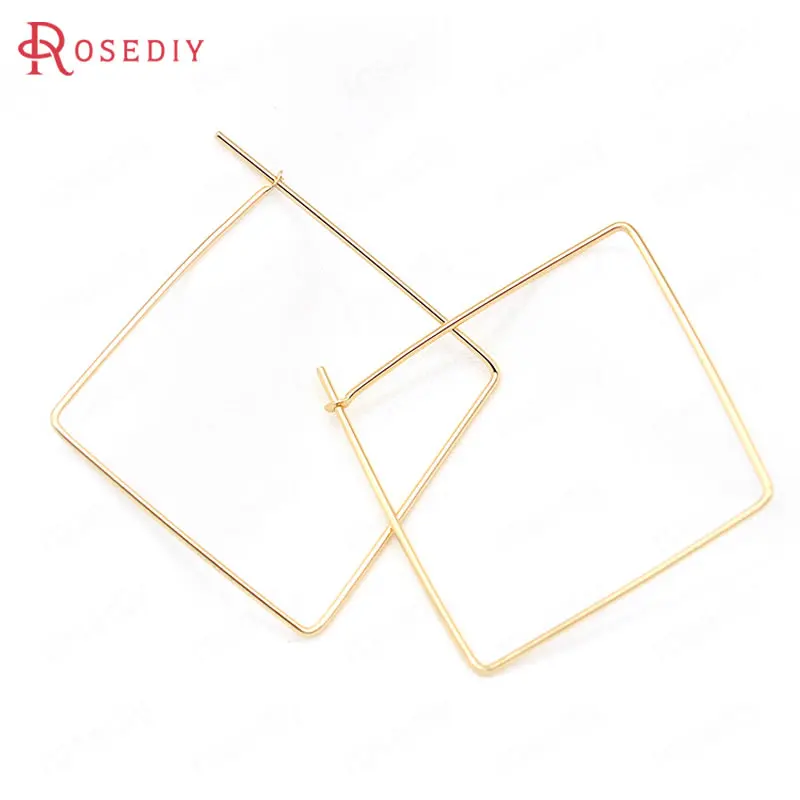 (39466)20PCS 40x42MM 24K Gold Color Brass Square Connect Charms Pendants Jewelry Making Supplies Diy Findings Accessories
(39466)20PCS 40x42MM 24K Gold Color Brass Square Connect Charms Pendants Jewelry Making Supplies Diy Findings Accessories