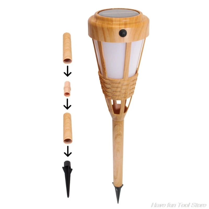 LED Flame Effect Lawn Lamp Bamboo Crafts Outdoor Lamp IP44 Solar Powered LED Flame Effect Garden Lawn Landscape Light M06 21
LED Flame Effect Lawn Lamp Bamboo Crafts Outdoor Lamp IP44 Solar Powered LED Flame Effect Garden Lawn Landscape Light M06 21