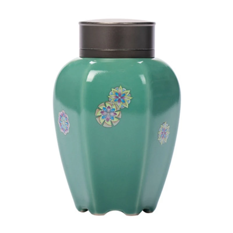 Turquoise Green Tea Cans Japanese Style Tin Lid Sealed Moisture Proof Ceramic Cans Small Cha Warehouse
Turquoise Green Tea Cans Japanese Style Tin Lid Sealed Moisture Proof Ceramic Cans Small Cha Warehouse