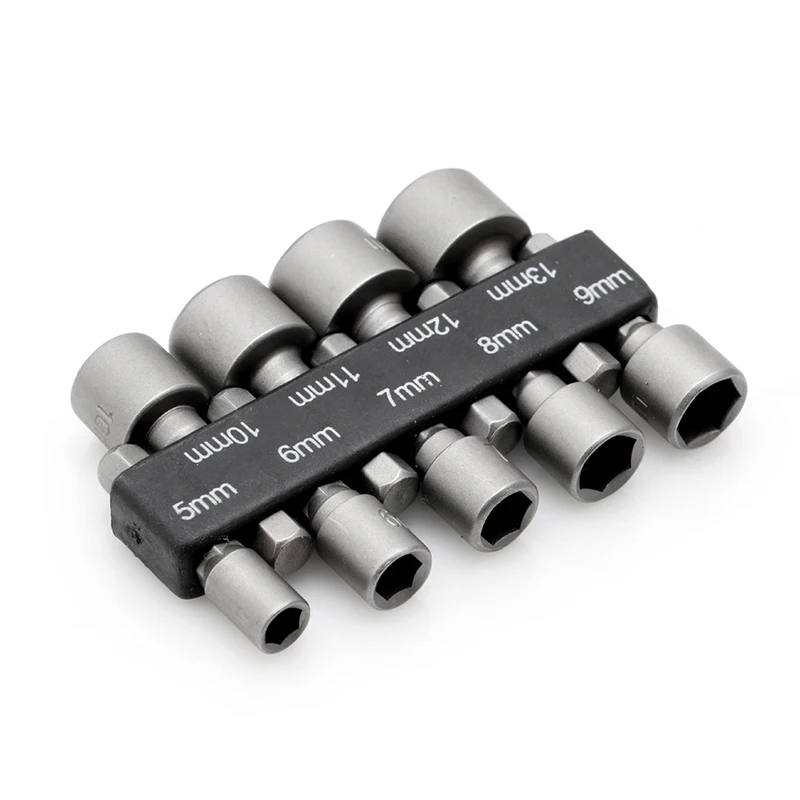 9pcs 5-13mm Power Nut Driver Drill Bit 1/4" Hex Shank Metric Socket Wrench Screw Y5JA
9pcs 5-13mm Power Nut Driver Drill Bit 1/4" Hex Shank Metric Socket Wrench Screw Y5JA