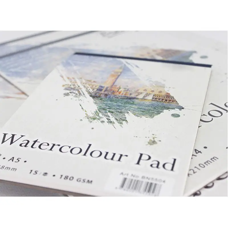 W3JD 15 Sheets A3/A4/A5 Watercolor Paper Sketch Book Notepad for Painting Drawing Art
W3JD 15 Sheets A3/A4/A5 Watercolor Paper Sketch Book Notepad for Painting Drawing Art