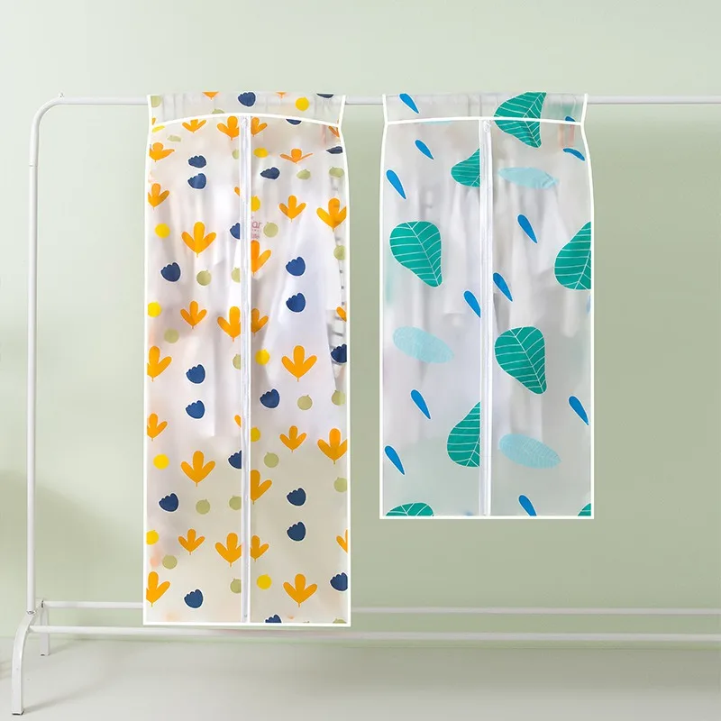 S/L Size Stereo Printing Dust Cover PEVA Dust Cover Clothes Storage Bag Simple Coat Suit Hanging Pocket 1pc
S/L Size Stereo Printing Dust Cover PEVA Dust Cover Clothes Storage Bag Simple Coat Suit Hanging Pocket 1pc
