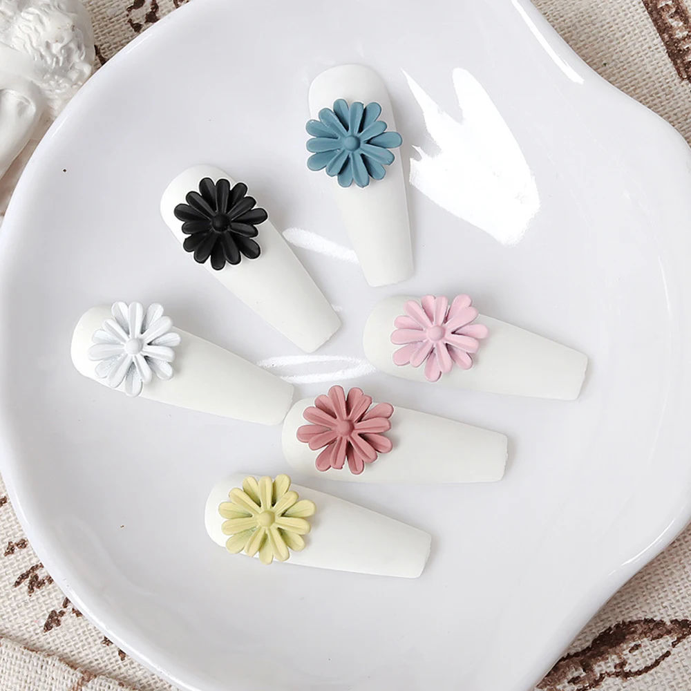 5PCS 3D Resin Daisy Flower Nail Decorations Candy Color Fashion Charms Jewelry Ornaments Net Red New Manicure Accessories
5PCS 3D Resin Daisy Flower Nail Decorations Candy Color Fashion Charms Jewelry Ornaments Net Red New Manicure Accessories