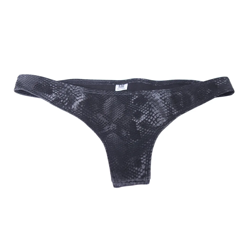 Women Underwear Sexy Low Waist Narrow Crotch Snake Print PU Briefs T Crotch Panties Ladies High Elastic Snake Pattern Lady Panty
Women Underwear Sexy Low Waist Narrow Crotch Snake Print PU Briefs T Crotch Panties Ladies High Elastic Snake Pattern Lady Panty