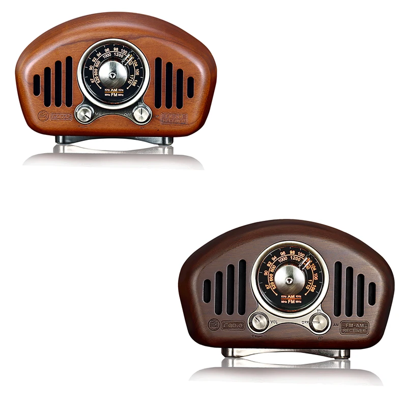 Новый Винтажный Ретро деревянный FM SD MP3 Bluetooth транзистор перезаряжаемый радиоприемник с динамиком, поддержка функции AUX
Новый Винтажный Ретро деревянный FM SD MP3 Bluetooth транзистор перезаряжаемый радиоприемник с динамиком, поддержка функции AUX