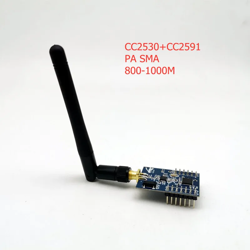 ZigBee Module Wireless PA Power Amplifier Development Board SMA Antenna CC2530 + CC2591 IoT Hardware
ZigBee Module Wireless PA Power Amplifier Development Board SMA Antenna CC2530 + CC2591 IoT Hardware