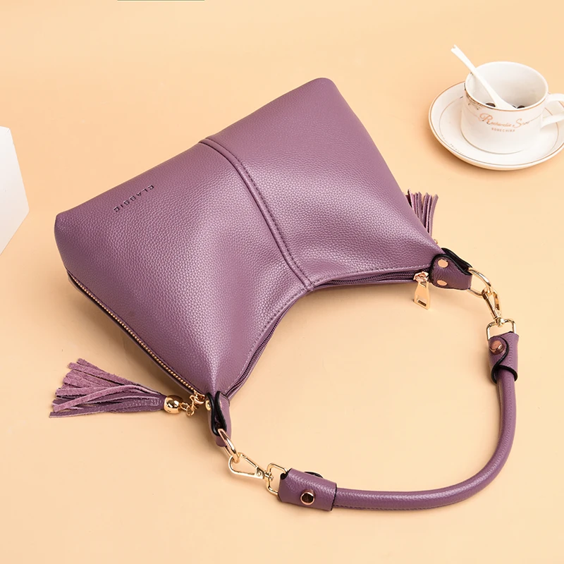Fashion Casual Women Shoulder Bag High Quality Durable Soft Leather Handbag Female Luxury Business Women Leather Bag Flap
Fashion Casual Women Shoulder Bag High Quality Durable Soft Leather Handbag Female Luxury Business Women Leather Bag Flap