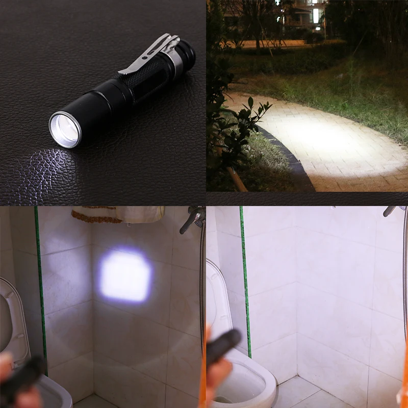 Mini linterna porttil 2000LM linterna LED linterna de bolsillo linterna impermeable batera AAA potente Led para Camping caza
Mini linterna porttil 2000LM linterna LED linterna de bolsillo linterna impermeable batera AAA potente Led para Camping caza