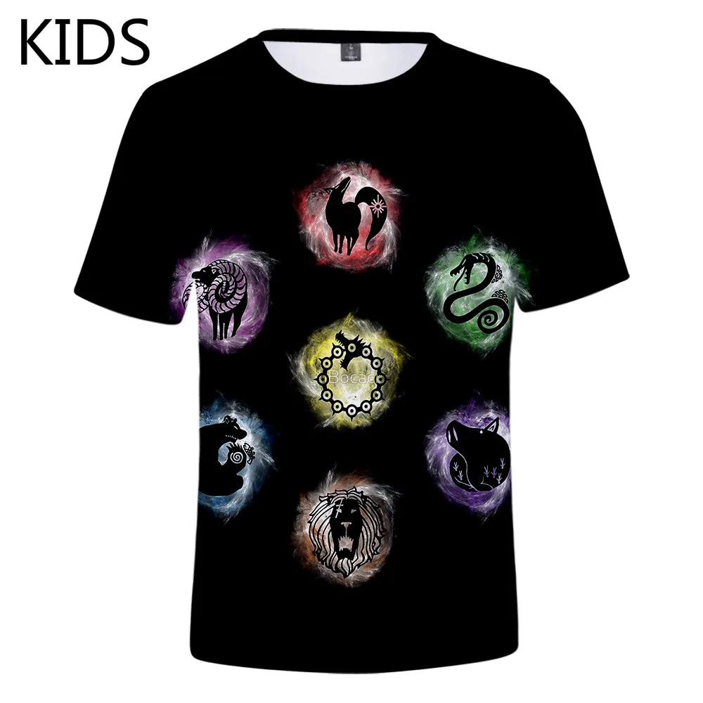 Hot Black Tees New Printed The Seven Deadly Sins T Shirt Men Women Fashion Hip Hop Comic Boys Girl Casual Summer 3D Kids T-shirt
Hot Black Tees New Printed The Seven Deadly Sins T Shirt Men Women Fashion Hip Hop Comic Boys Girl Casual Summer 3D Kids T-shirt