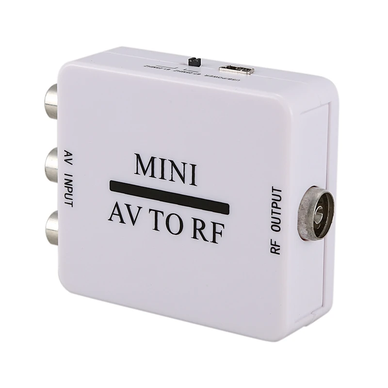 Мини-адаптер Rca Cvsb Av к Rf, 67,25 МГц, 61,25 МГц, конвертер для видео, аудио, ТВ
Мини-адаптер Rca Cvsb Av к Rf, 67,25 МГц, 61,25 МГц, конвертер для видео, аудио, ТВ
