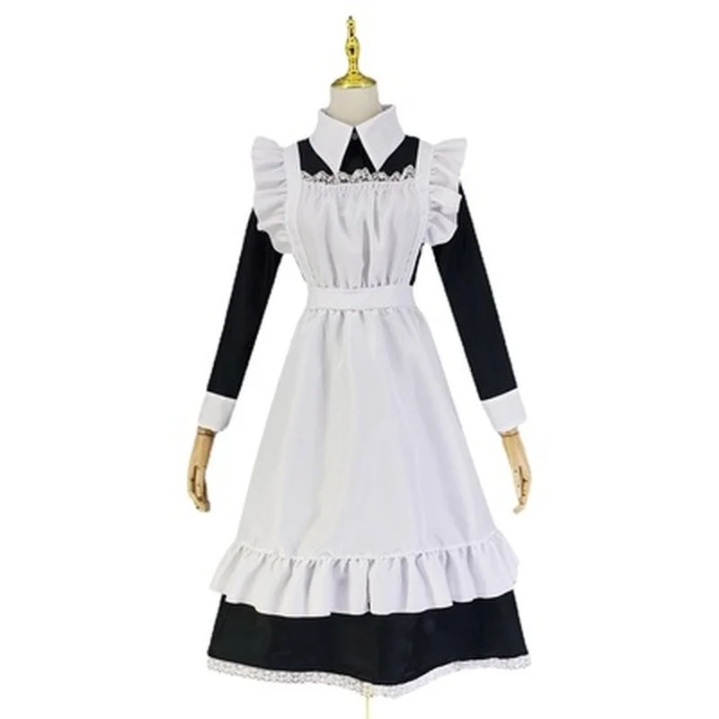 Women Maid Outfit Anime Long Dress French Court Maid Dress Lolita Dresses Cosplay Costume Traditional maid dress S-XXXL
Women Maid Outfit Anime Long Dress French Court Maid Dress Lolita Dresses Cosplay Costume Traditional maid dress S-XXXL