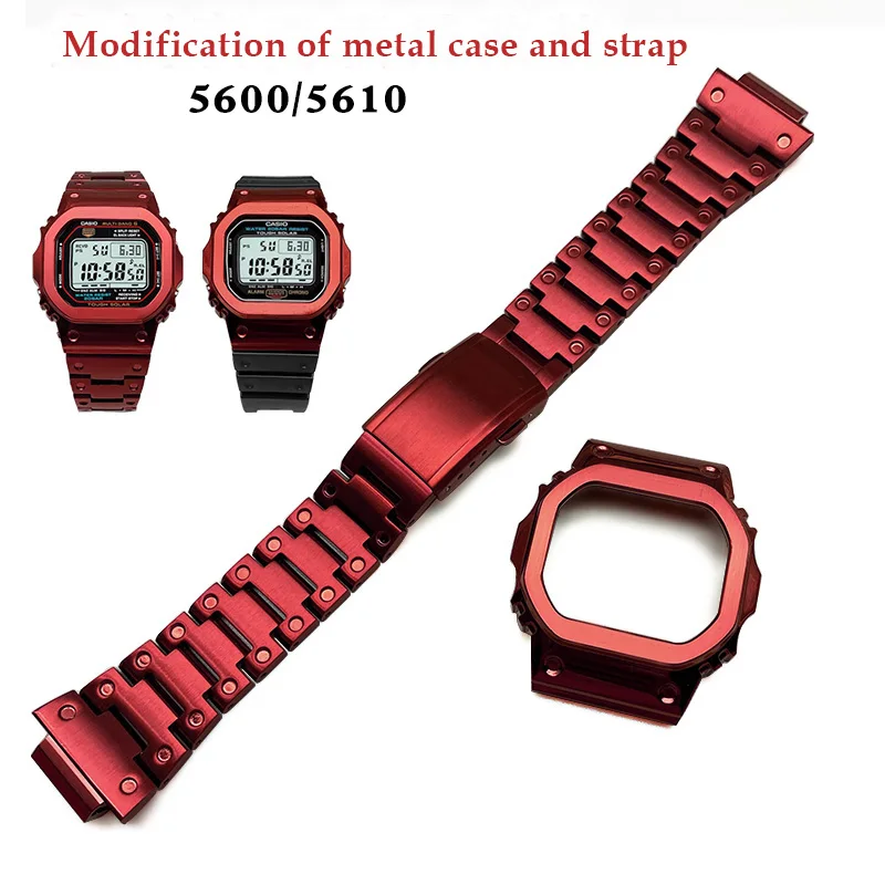 Замените ремешок для часов Casio G-SHOCK small square modified DW5600 GW5610 | Наручные часы