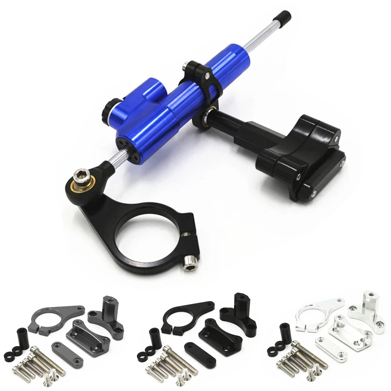 CB650F CBR650F Steering Damper Stabilizer Mounting Bracket Kit for Honda CBR650F CB650F Handlebar Safety Control Steering Damper
CB650F CBR650F Steering Damper Stabilizer Mounting Bracket Kit for Honda CBR650F CB650F Handlebar Safety Control Steering Damper