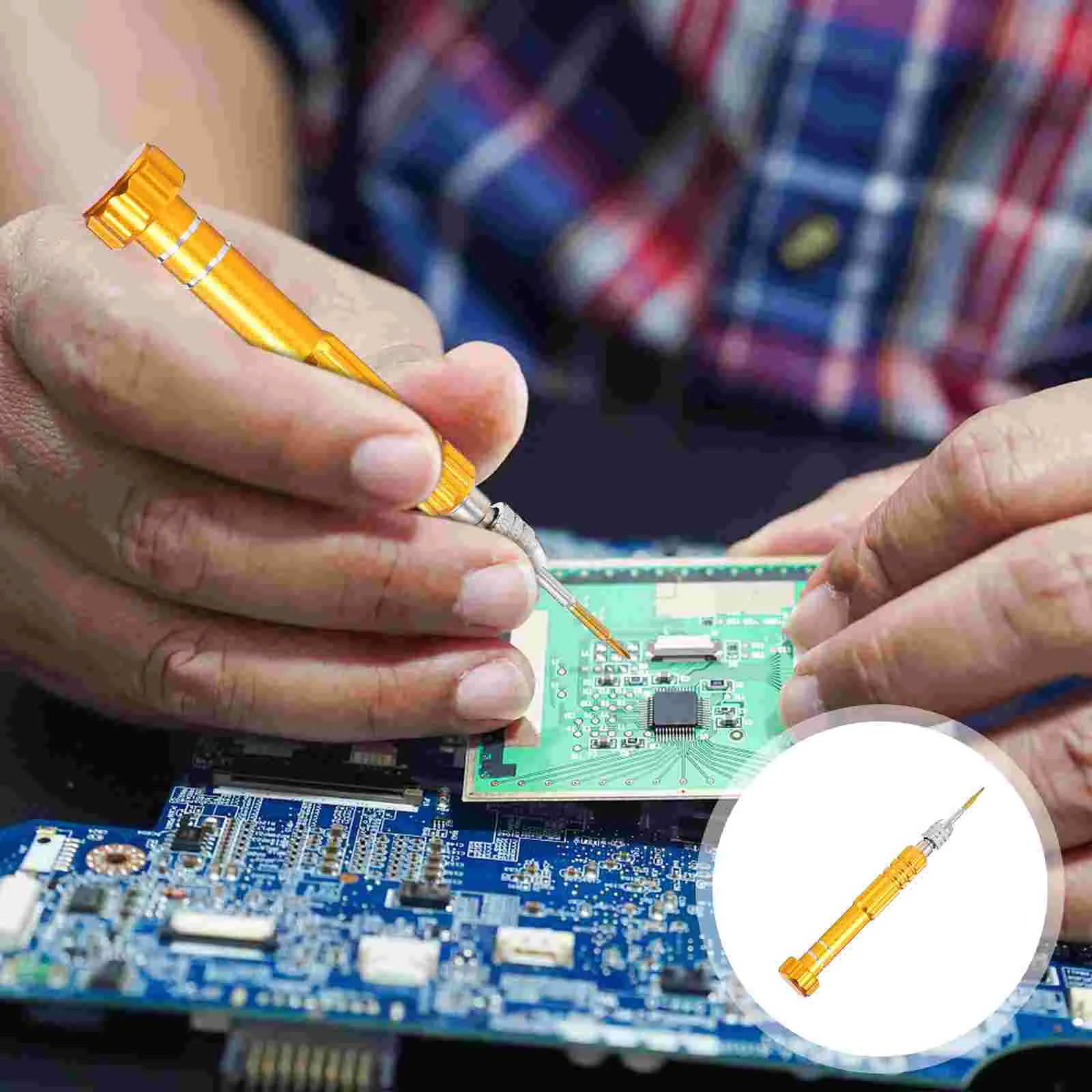 1 Набор прецизионных отверток Портативный отвертка инструмент для ремонта мобильного телефона
1 Набор прецизионных отверток Портативный отвертка инструмент для ремонта мобильного телефона