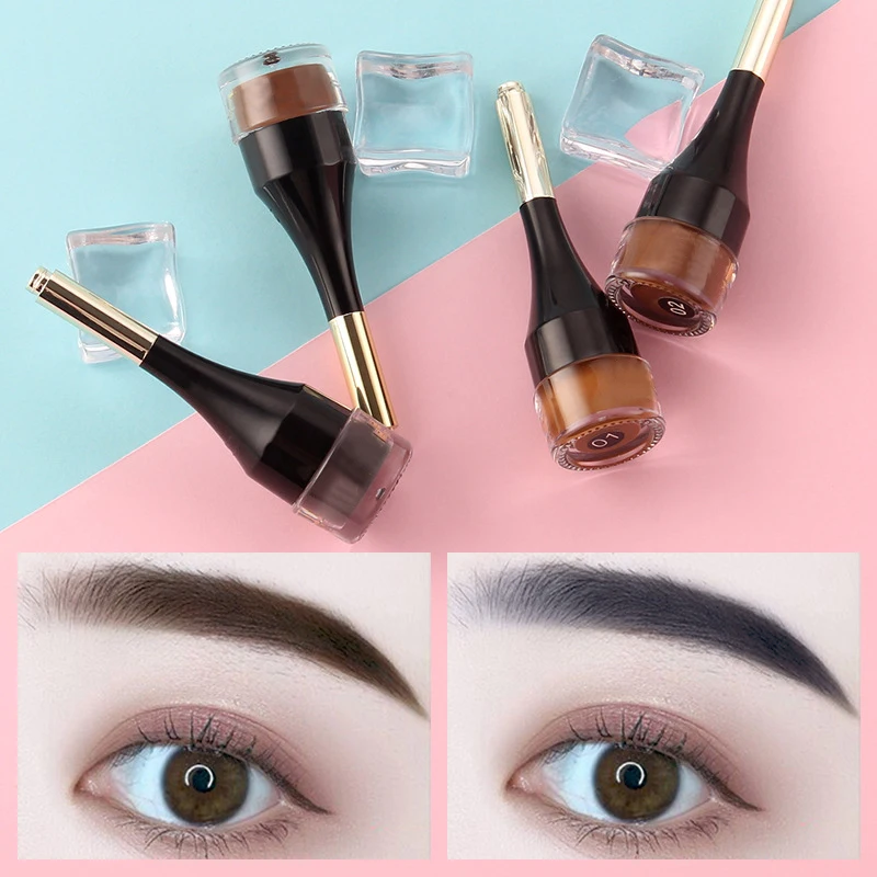 Eyebrow Cream Enhancers Long-lasting Waterproof Air-cushion Dye Eye Brows Gel Brown Tinted Liquid Eyebrows Tint Makeup 4 Color
Eyebrow Cream Enhancers Long-lasting Waterproof Air-cushion Dye Eye Brows Gel Brown Tinted Liquid Eyebrows Tint Makeup 4 Color