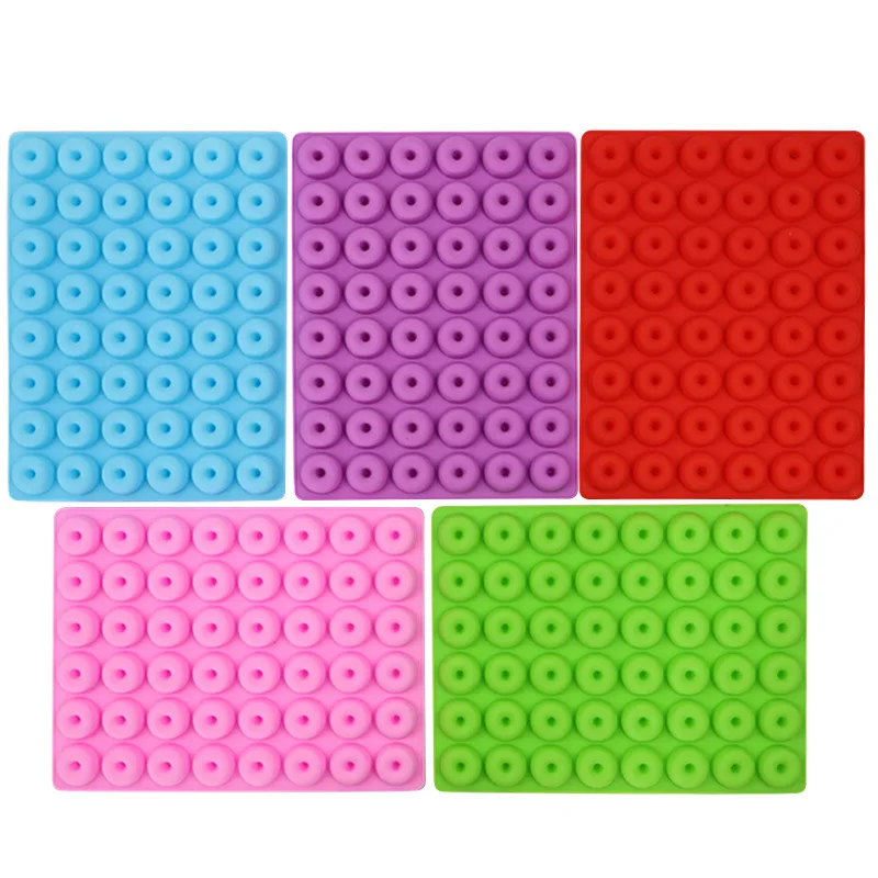 48 Cavity Mini Donut Silicone Mold Donut Bakeware Dessert Mold Chocolate Biscuit Cake Molds Donut Baking Pan Ice Molds
48 Cavity Mini Donut Silicone Mold Donut Bakeware Dessert Mold Chocolate Biscuit Cake Molds Donut Baking Pan Ice Molds