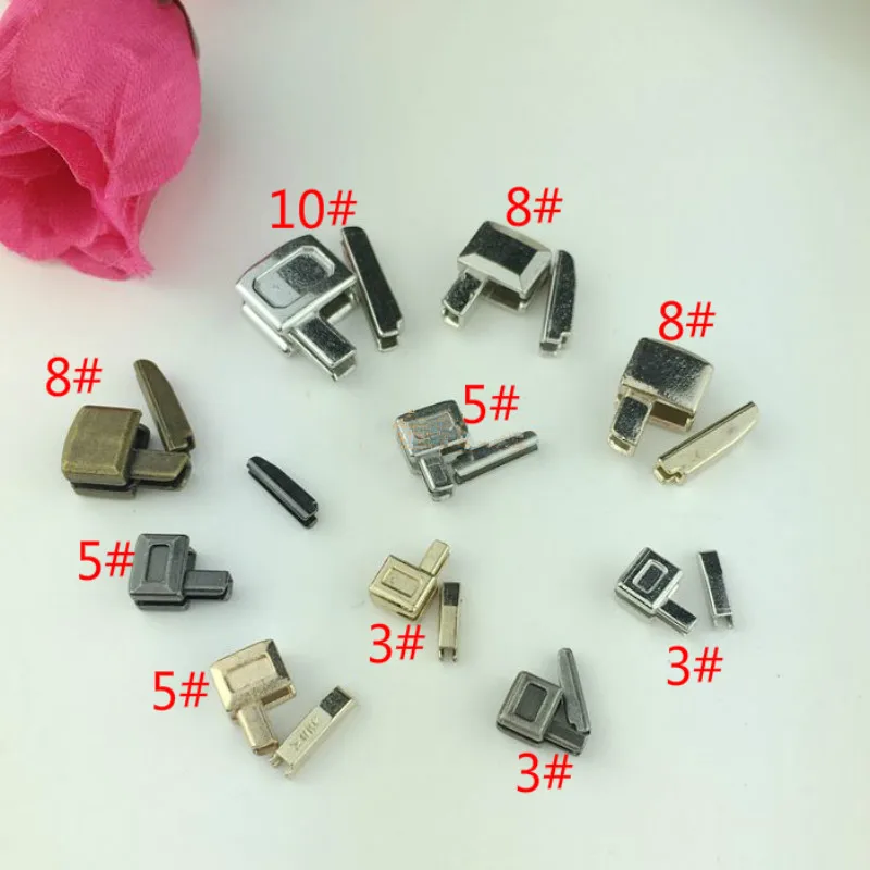 100 шт./лот 3 #5 #8 #10 # фиксатор застежки-молнии коробка швейных аксессуаров для