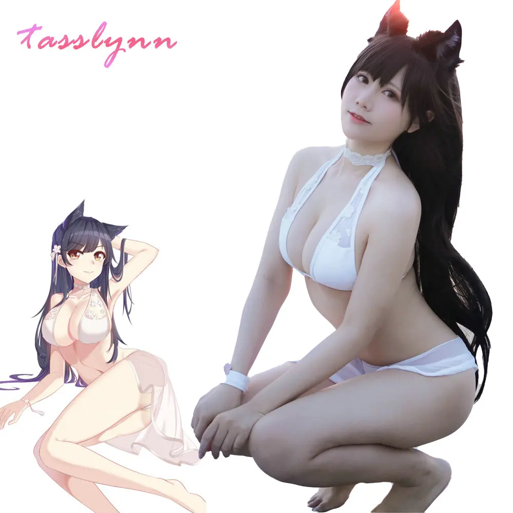 Anime Azur Lane IJN Atago Cosplay Jumpsuits Cute Bikini for Doll Clothing Punk Swimwear Sexy Halloween Costumes for Geek Girls
Anime Azur Lane IJN Atago Cosplay Jumpsuits Cute Bikini for Doll Clothing Punk Swimwear Sexy Halloween Costumes for Geek Girls